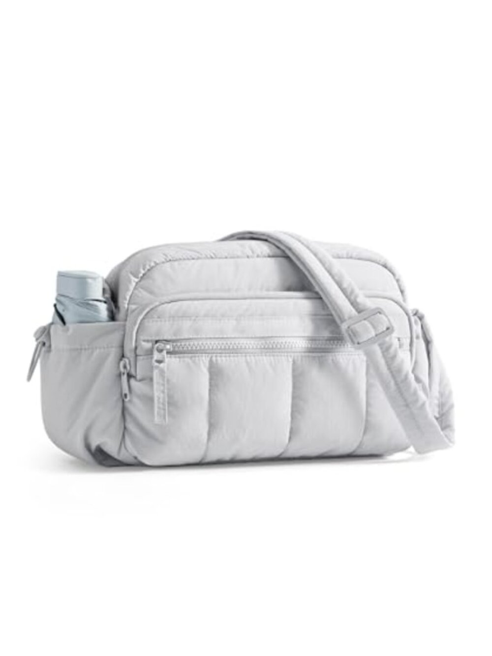 Bagsmart Puffy Quilted Crossbody Purse RFID Blocking Travel Shoulder Handbag